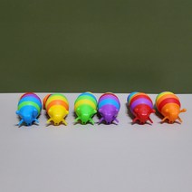 고양이 최애장난감 알록달록 미니 관절 꿈틀이 3단 낚시대 리필 가능, 관절 꿈틀이+낚시대