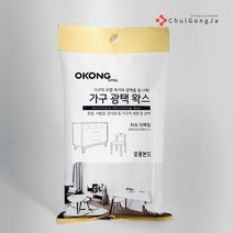 철공자 오공 가구 왁스 광택제 티슈 장판 강화마루 강마루 얼룩제거 원목테이플 식탁 끈적임, 3p + 작업장갑