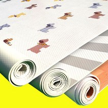 방수매트 PVC 거실매트 견용품 겸용 반려견 강아지 베란다 거실 강아지매트 양면 PVC매트 5M ghddprjs*155183286Gb, 2.헤링본+연그레이_110cmX5M