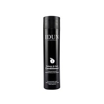 IDUN Minerals 볼륨 컨디셔너 - 가는 모발용 디탱글러 - 보습 및 빛 - 부드럽고 매끄러움 광택 - 사과산 사과 줄기 세포 추출물 및 판테놀 - 100% 비건 피부