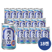 롯데칠성 깨수깡 숙취해소음료 숙취해소제 160ml x 18캔, 깨수깡 160ml x 18캔