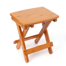 5평 원룸 꾸미기 6평 7평 인테리어 내추럴 우드 접이식 미니의자(33x25cm) 간이 사각스툴, 상세 참조