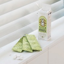 매직가글 입냄새제거 씹는 고체 휴대용 가글, 매직가글_레몬(18개입)