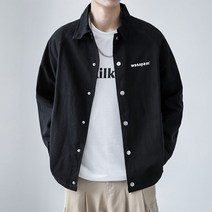 M-5XL 빅 사이즈 블랙 자켓 남자 아우터 140 데일리