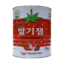 가림 딸기잼 3kg, 1캔