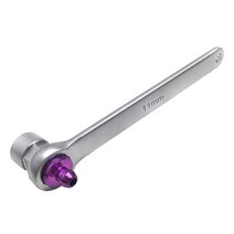 11mm 범용 브레이크 블리더 렌치 자동차 브레이크 클러치 블리더 스패너 배출 수동 공구, type1