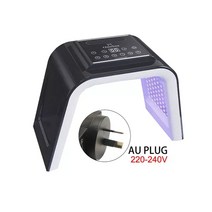 New2023 7 led 마스크 광역학 페이셜 마스크 나노 스프레이 모이스춰 라이징 페이스 바디 스킨 안티 링클 pdt 기계 강화, 하얀