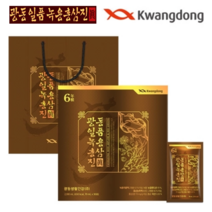 광동 일품녹용홍삼진 70ml x 30포 국내산 6년근 홍삼 / 감사선물 / 고급쇼핑팩포함