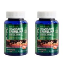 캐나다 하와이안 스피루리나 2병 360정, 580mg, 4개
