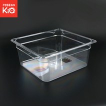 위생PC밧드 23 반찬통 샐러드 뷔페 냉장고정리, PC밧드 8인치 2/3(일반뚜껑포함), 1개