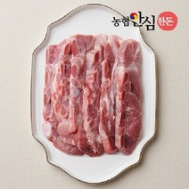 [농협안심한돈] 국내산 돼지 LA갈비 구이/찜용 500g, 없음