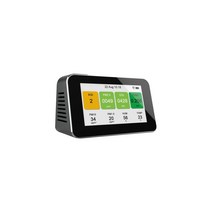 다기능 LCD 화면 공기 에어질 검출기. Co2 테스터 품질 센서 PM2.5 TVOC 입자, 한개옵션0