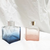 몰드몰 디퓨저용기 - 사각사각 ( 투톤 ), [ 투톤살구핑크 | 로즈골드캡 ]