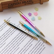 3개묶음 핑크풋 10 오로라 메탈 샤프 0.5mm 필기구, 쿠팡여기 본상품선택, 쿠팡여기 본상품선택