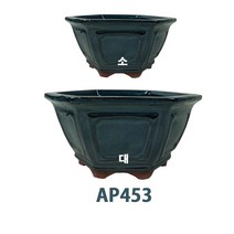 화분백화점 분재분 도자기 수입 AP453, AP452(소+대)