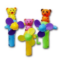 미니 선풍기 캠핑 여행 휴대용 선풍기 수동형 동물