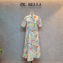 엠벨라 DP01 꽃무늬밑단프릴원피스 OMBAM 6O 002