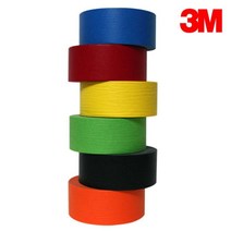 3M 칼라 종이 마스킹테이프 48mm x 40M 6색 택1Y/NPD:YD2003Y +P1, 유판다 3M 흑색, 유판다 본상품선택
