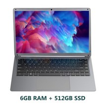 노트북 저렴한 미니 휴대용 경량 인강 학생 SSD 랩탑 Windows10, 옵션 및 상세설명 참조, 220V, 512GB