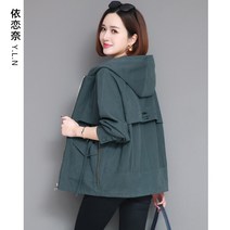 해외직구 여성 간절기 트렌치 코트 자켓 코트2021년신상여자키작은인스붐신춘추패션위크-93158