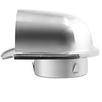 Waterproof Stainless Steel Vent Hood Anti-Corrosion Exhaust Extractor For Wall Air Outlet Cover, 04 다크 카키