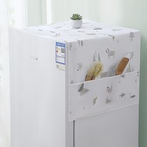 삼성만 김치냉장고덮개 드럼세탁기덮개 냉장고덮개 커버 전자레인지 2P 1세트, 컬러