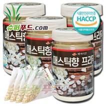 매스틱향프리믹스 매스틱향 프리믹스 + 슈퍼푸드.com 연자육 티백, 4병, 150g