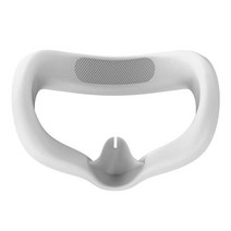 스팀 VR 게임 기기 컴퓨터 스마트글라스 메타 vr 안경 oculus 퀘스트 2 액세서리 용 멀티 컬러 페이스 커버 케이스, 은