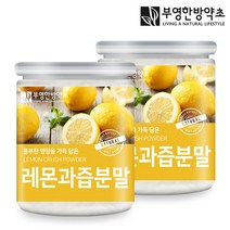부영한방약초 레몬가루 과즙분말 200g, 2개, 200ml