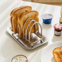 와플 랙 토스트 거치대 주방 소품 식빵 꽂이 홀더 트랙 트진열대 터랙 렉, 단품