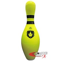 윈섬 USBC 공인 볼링핀 (수입품) 볼링용품 볼링장 볼링대회 트로피, 퍼펙트기념인쇄+핀받침대, 라임