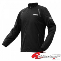 KOMINE JK-132 SPORTS WINDBREAKER, M, BLACK RED