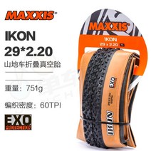 MAXXIS 아이콘 튜브리스 산악 자전거 타이어 경량, C