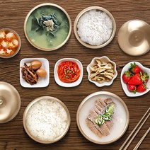 유기 그릇 반상기 놋 세트 방짜 놋쇠 예단 1인 궁중 밥공기 젓가락숟가락 놋수저 잔술잔추천, 매연엽식기1인