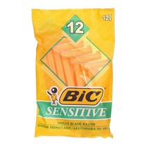 Bic Disp Sens 12 사이즈 12s 빅 센서티브 면도기 일회용