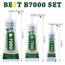 금속 접착제 목공 본드 플라스틱 최고의 B7000 액체 110ml 수리 다이아몬드 컴퓨터 칩 화면 테이프 목재 섬유 고무 슈퍼, 15ml