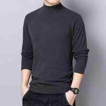 남자 기모 반목폴라 동계 반폴라 겨울 목티 반목티 폴라티 집업 목폴라 티 티셔츠