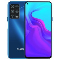 Cubot X30 스마트 폰 48MP 5 후면 AI 카메라 128GB/256GB 핸드폰 NFC 6.4 인치 풀 뷰 디스플레이 Android10 휴대폰, 03 Blue, 03 8GB 128GB_04 이탈리아