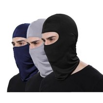 햇빛차단 복면마스크, 블랙