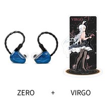 블루투스 이어폰 TRUTHEAR x Crinacle ZERO 듀얼 다이나믹 드라이버 인이어 0.78 2Pin 케이블 이어 버드 포함, [02] ZERO-VIRGO