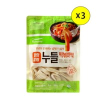 풀무원 누들떡볶이떡 500G X 3개