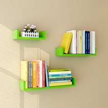 21세기트랜드 디자인 벽선반, U자 그린