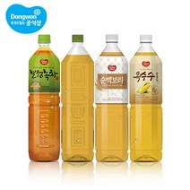 동원 보성녹차 1.5L 12병 골라담기 옥수수수염차 보리차, 1. 무라벨 에코보리 1.5L 12병