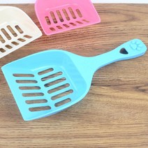 굵은모래용 고양이 응가 배변 플라스틱 삽 분변처리통 캣변 캣