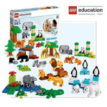 레고에듀케이션 듀플로 45012 야생동물 정글 지역 기후, 없음