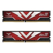 TEAMGROUP T 포스 Zeus DDR4 16GB 키트 2 x 8GB 3200MHz PC4 25600 CL20 데스크탑 게이밍 메모리 모듈 램 TTZD416G3200HC20DC, 16GB (8GBx2)_3200MHz CL 20