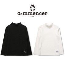 꼬망스 [꼬망스복합관] 아동 베이직 라벨티셔츠 C1945T506