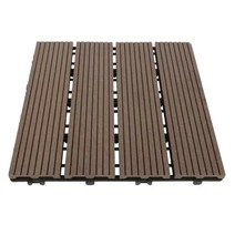 베란다 데크 타일 마루 테라스 우드 1pcs 나무 플라스틱 바닥 diy 접합 욕실 안뜰, 커피