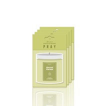 다용도 친환경 차량용 종이 방향제 탈취 냄새제거 4개입 25g, 01. 프레시컷로즈x4ea