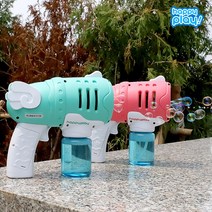 자이언트윙 자동 버블건 비눗방울 비누방울 어린이장난감, 자이언트윙 버블건 핑크